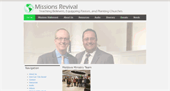 Desktop Screenshot of missionsrevival.org