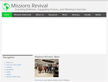 Tablet Screenshot of missionsrevival.org